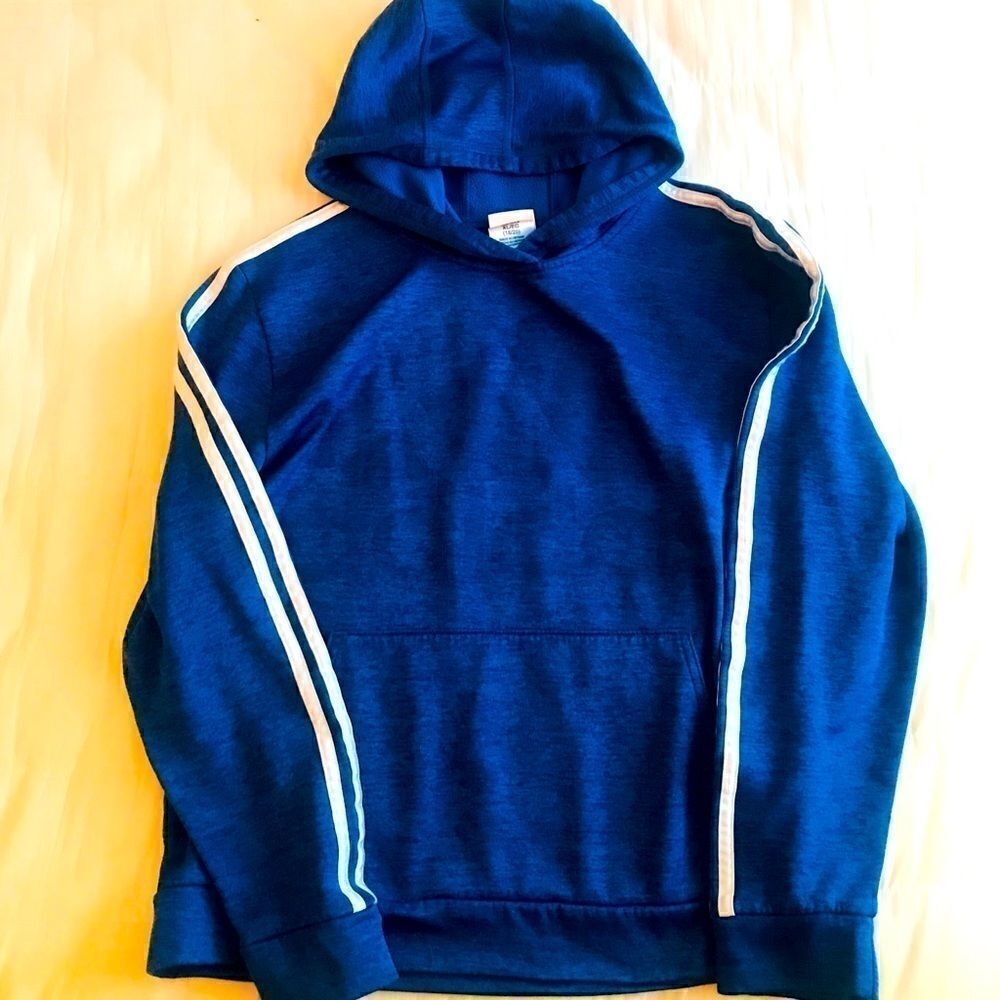 Adidas boys sports hoodie sweatshirt size XL
